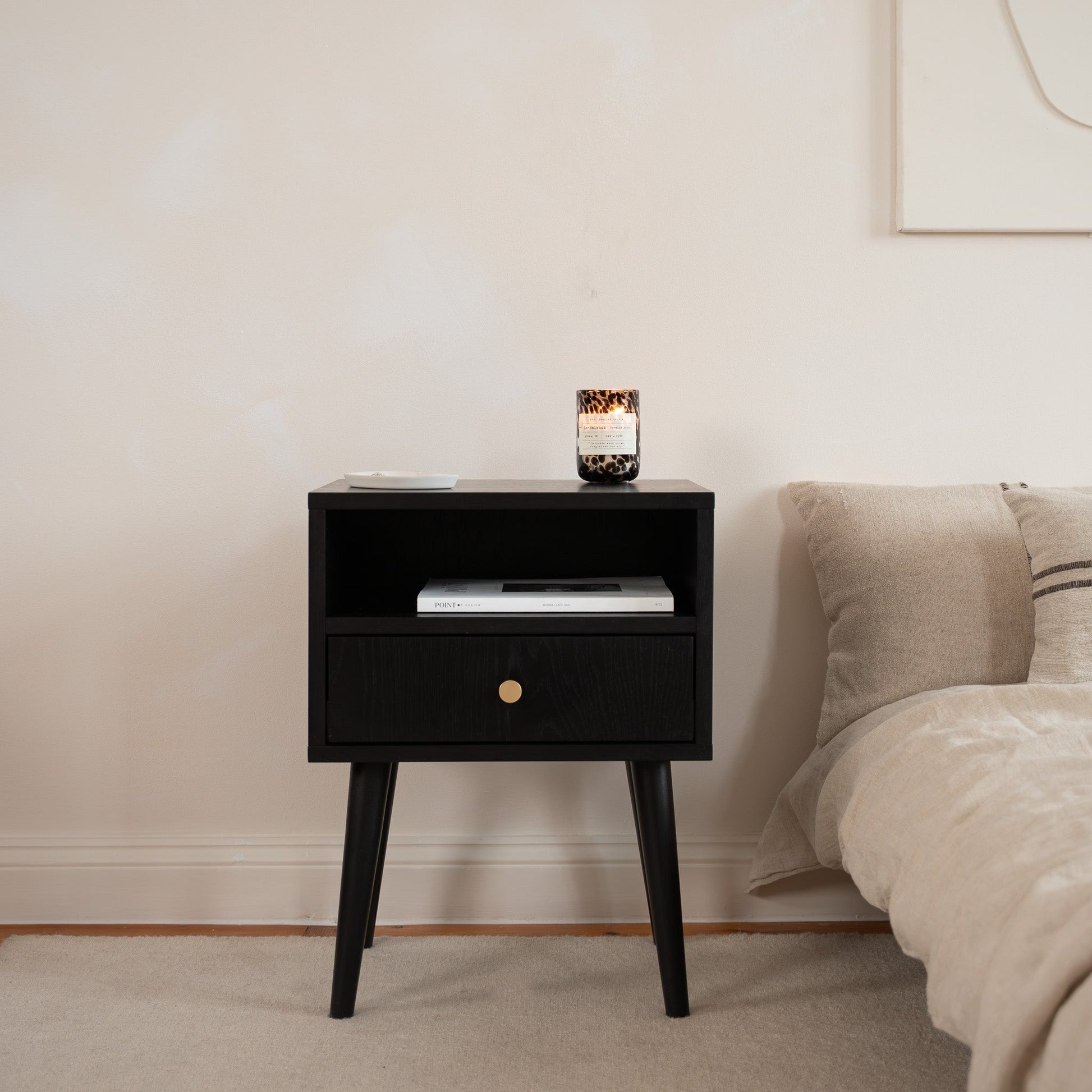 BLACKIE Nightstand - Pastform Furniture